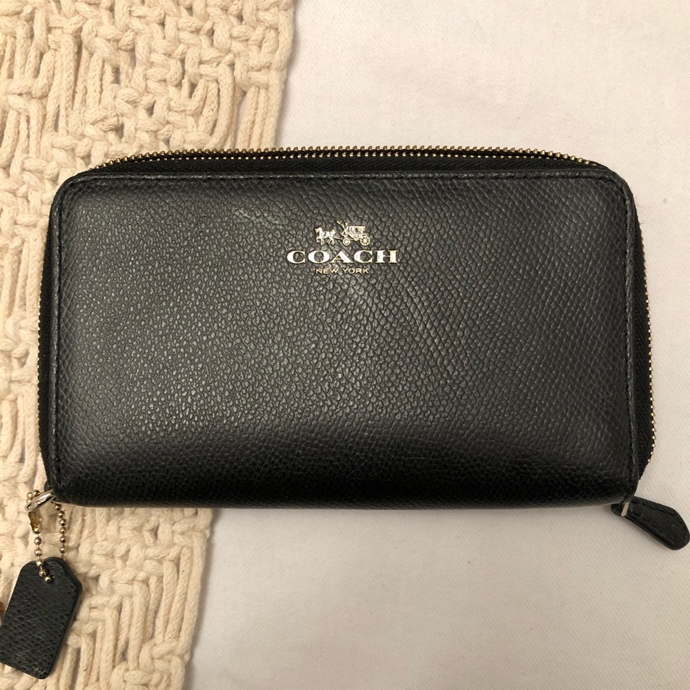 Coach Double Zipper wallet